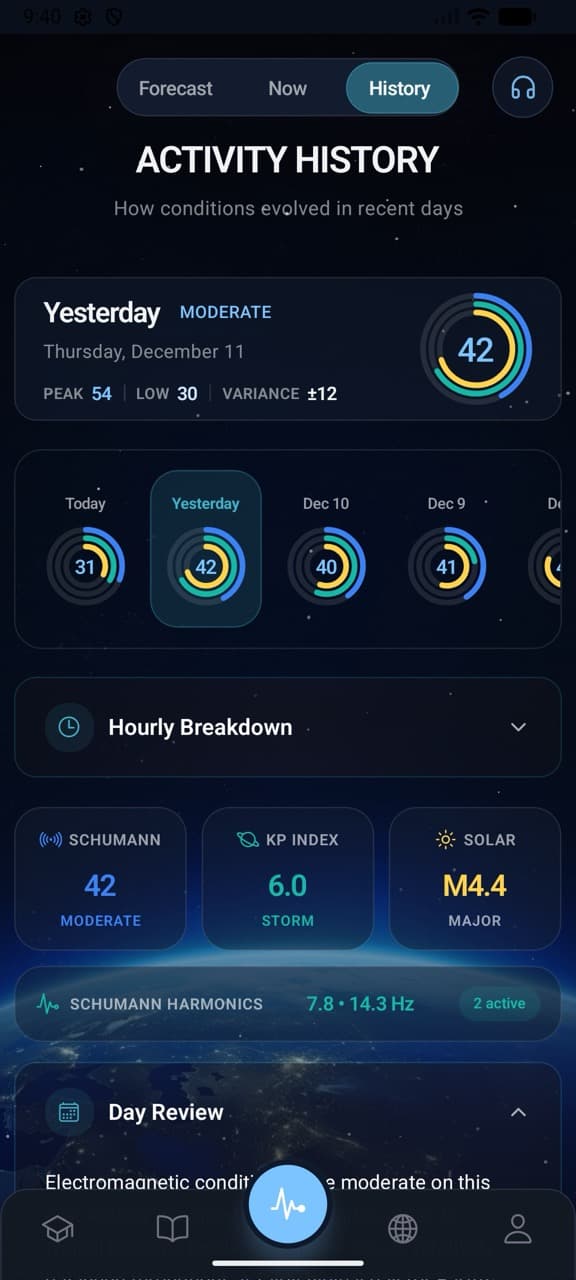 History & Forecast preview
